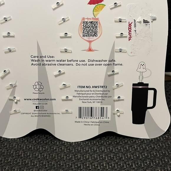 CWC Cook With Color Straw Toppers - Picture 7 of 7